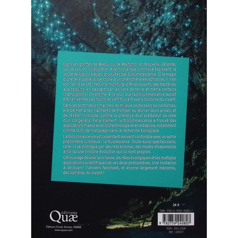 Lumières vivantes - Bioluminescence et fluorescence naturelle