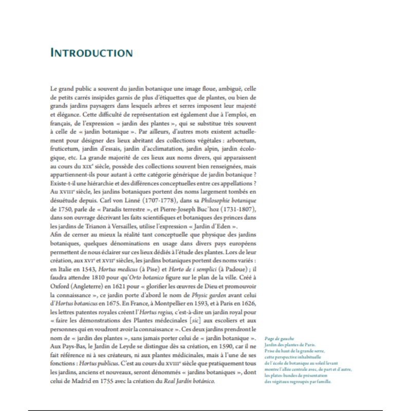 Une histoire des jardins botaniques - Entre science et art paysager