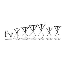 Tabouret Walkstool - Comfort - 45cm/55cm/65cm/75cm