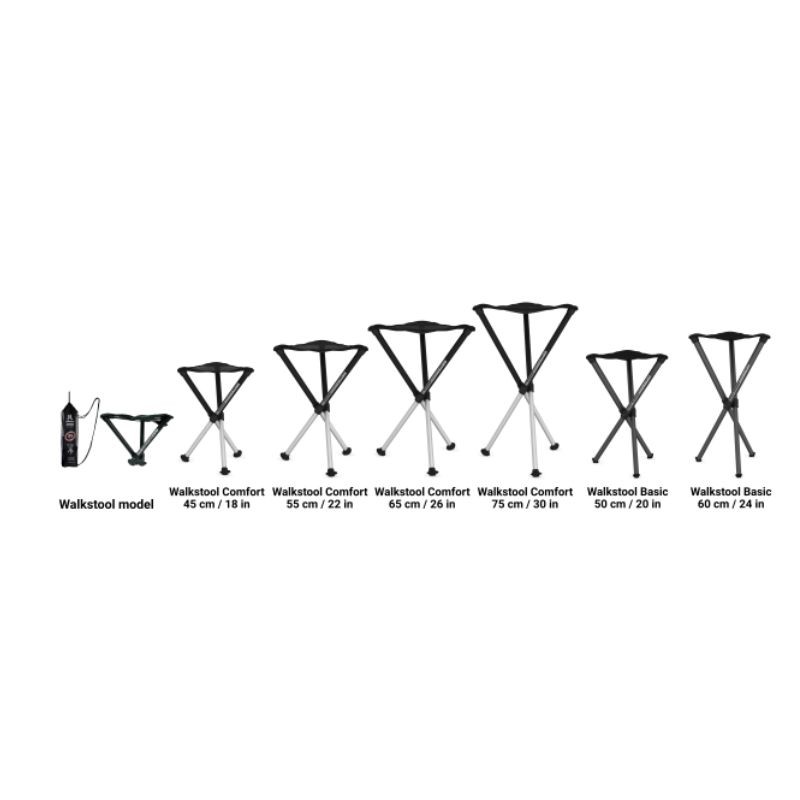 Tabouret Walkstool - Comfort - 45cm/55cm/65cm/75cm