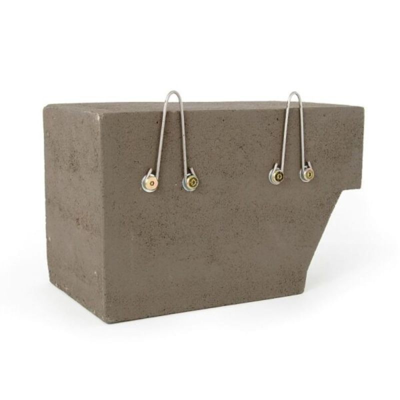 Nichoir pour Bergeronnette des ruisseaux NK GK 02 - Béton de bois