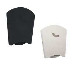 Gîte à chauves-souris VK WS H.50 cm - Béton de bois - Blanc ou Noir