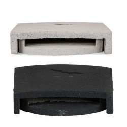 Gîte à chauves-souris VK WS H.50 cm - Béton de bois - Blanc ou Noir