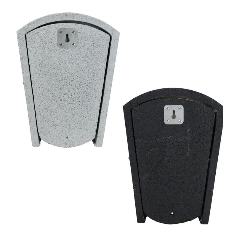 Gîte à chauves-souris VK WS H.40 cm - Béton de bois - Blanc ou Noir