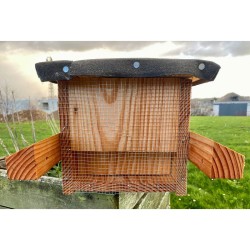 Nichoir pour Chouette chevêche d'Athéna - Modèle "Tout en bois" - LivinWood