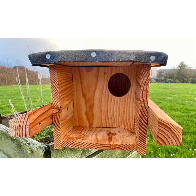Nichoir pour Chouette chevêche d'Athéna - Modèle "Tout en bois" - LivinWood