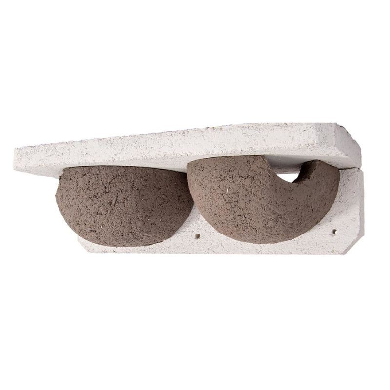 Nichoir pour hirondelles de fenêtre KN HZ 03 - Double - Béton de bois