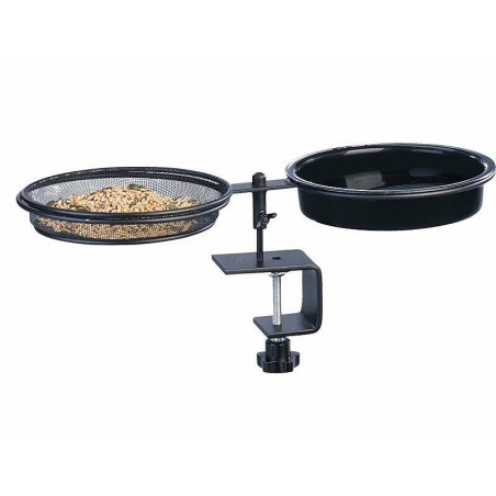 Abreuvoir et mangeoire pour balcon