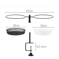 Abreuvoir et mangeoire pour balcon