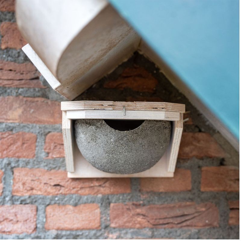 Nichoir amovible pour hirondelles de fenêtre KN HZ 10 - Simple