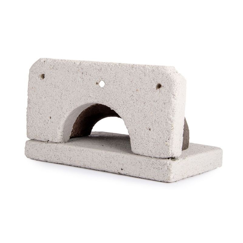 Nichoir pour hirondelles de fenêtre KN HZ 04 - Simple - Entrée gauche - Béton de bois