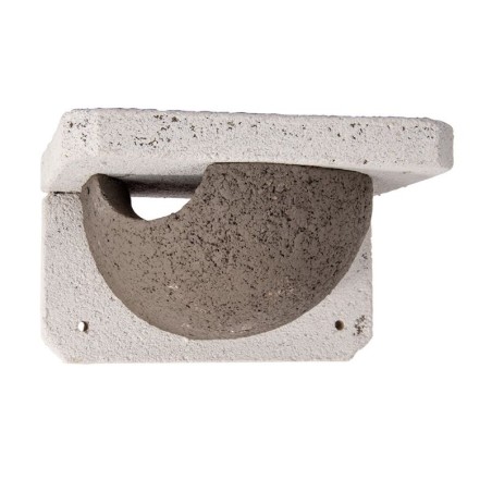Nichoir pour hirondelles de fenêtre KN HZ 04 - Simple - Entrée gauche - Béton de bois