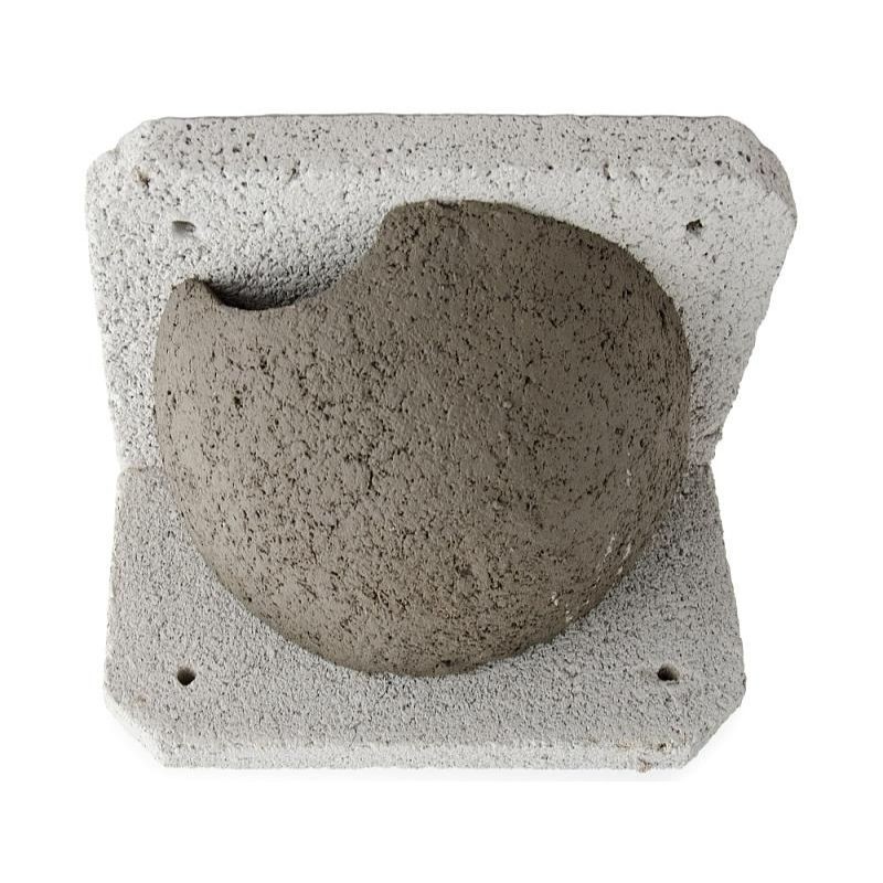 Nichoir pour hirondelles de fenêtre KN HZ 04 - Simple - Entrée gauche - Béton de bois