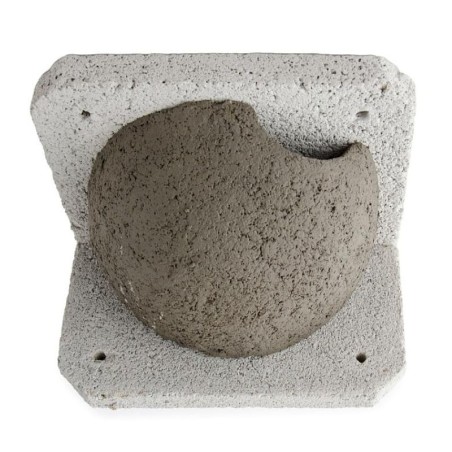 Nichoir pour hirondelles de fenêtre KN HZ 05 - Simple - Entrée droite - Béton de bois