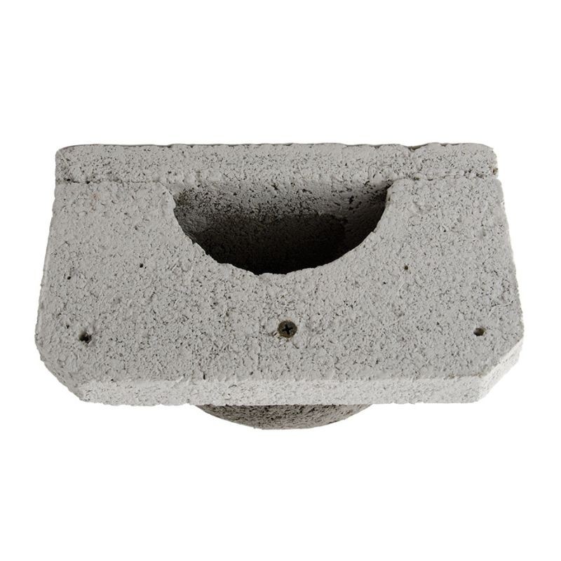 Nichoir pour hirondelles de fenêtre KN HZ 05 - Simple - Entrée droite - Béton de bois