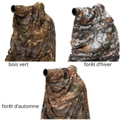 Housse de camouflage - Buteo Gear Baghide Lightweight Bois vert/Forêt d'hiver/Forêt d’automne