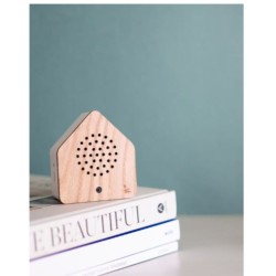 Boîte à sons "Satellitebox Blackbird Wood" - Chêne