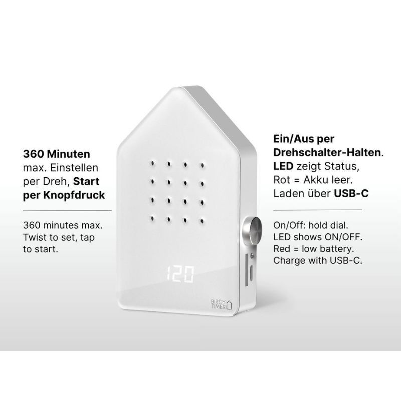 Boîte à sons/Minuterie Birdy