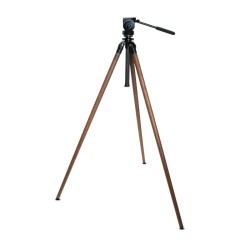 Trépied Kite Ardea Chêne avec rotule Manfrotto 128RC - Naturel ou Foncé