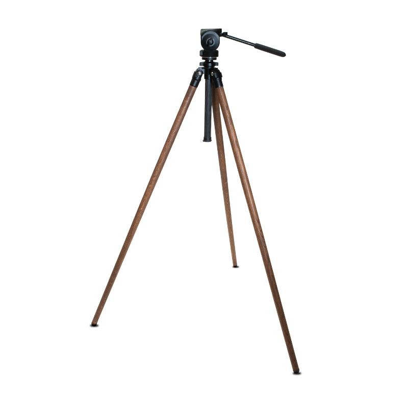 Trépied Kite Ardea Chêne avec rotule Manfrotto 128RC - Naturel ou Foncé