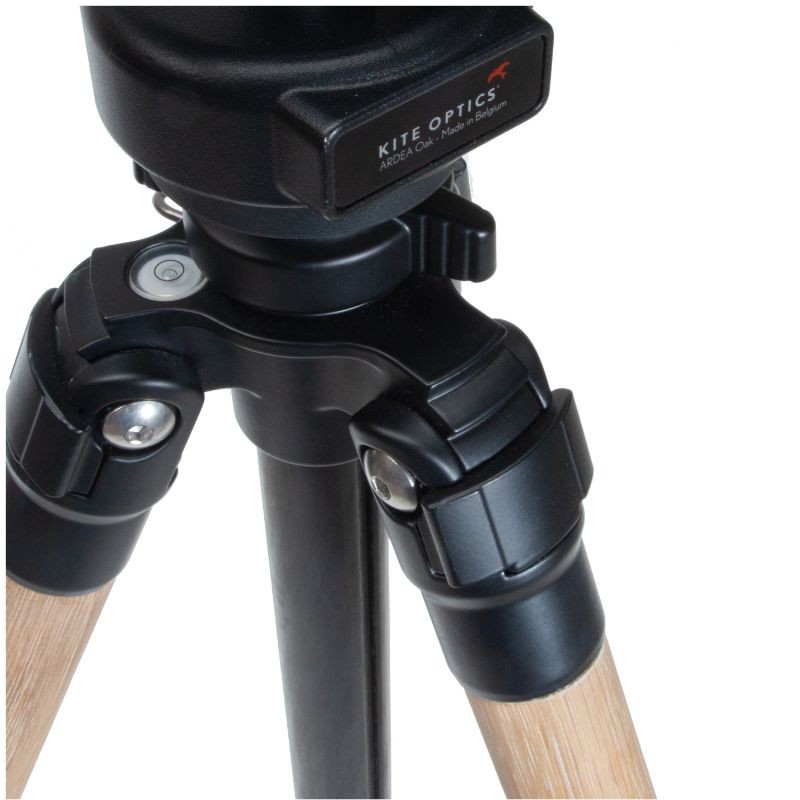 Trépied Kite Ardea Chêne avec rotule Manfrotto 128RC - Naturel ou Foncé