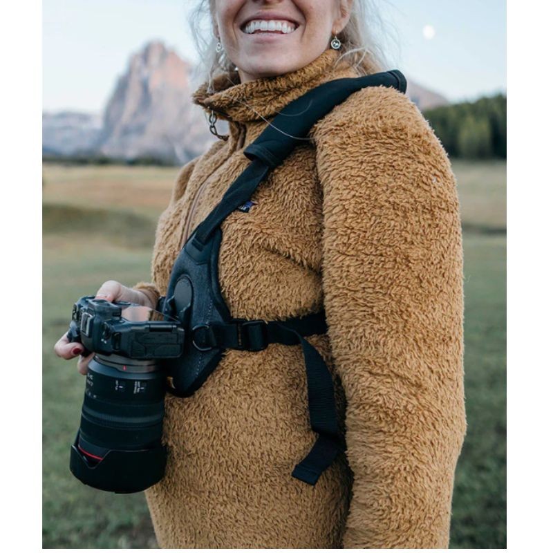 Cotton Carrier - Harnais d'épaule Skout G2 pour jumelles – Camouflage ou gris