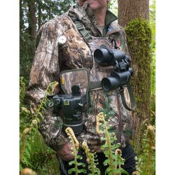 Cotton Carrier - Harnais CCS G3 CAMO pour jumelles et appareil photo – Camouflage ou Gris