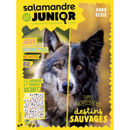 Les incroyables destins sauvages - Salamandre Junior - Hors Série N°13