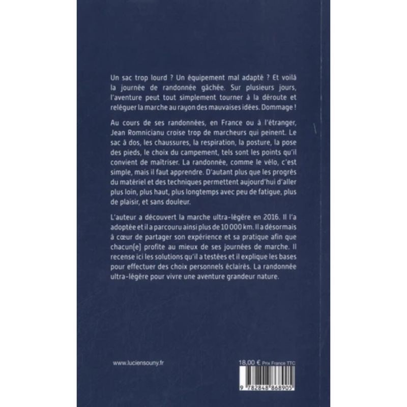 Randonnee ultra legere - Guide pratique