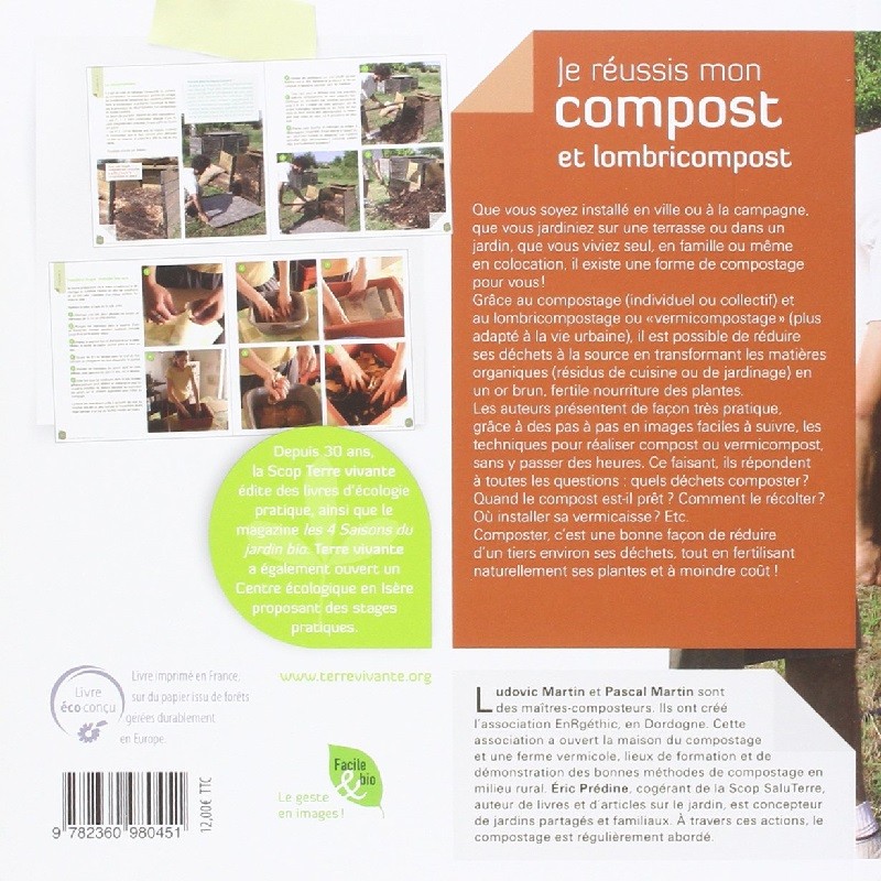 Je réussis mon compost et lombricompost Je réussis mon compost et lombricompost