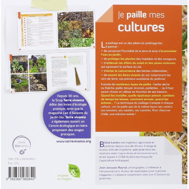 Je paille mes cultures