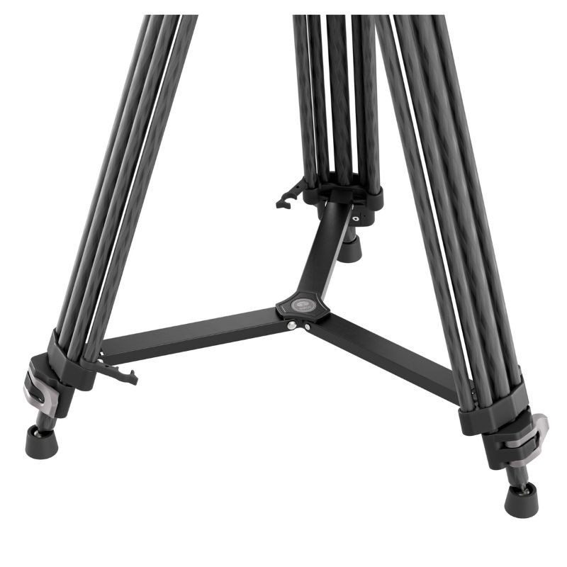Sirui - Trépied vidéo en fibre de carbone AVT-12 + rotule vidéo légère