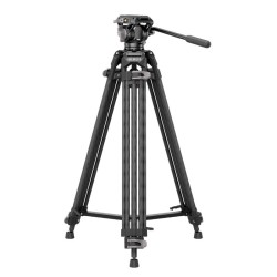 Sirui - Trépied vidéo en fibre de carbone AVT-12 + rotule vidéo légère