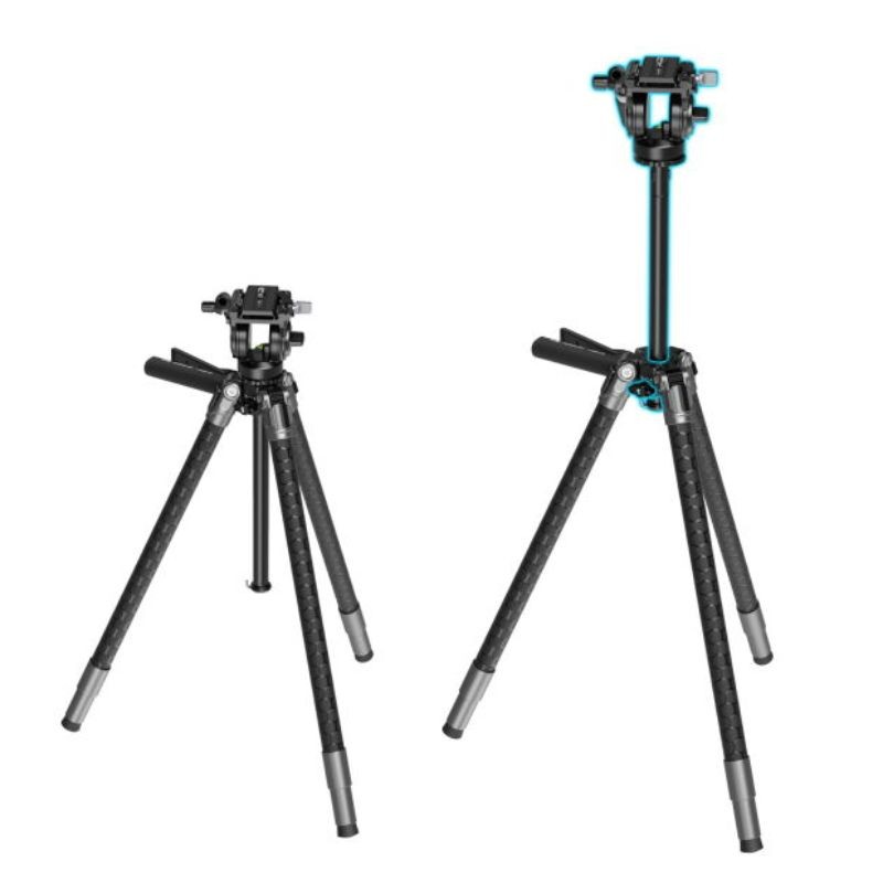 SmallRig - 5305 x Potato Jet TRIBEX SE Hydraulic Trépied - Alu