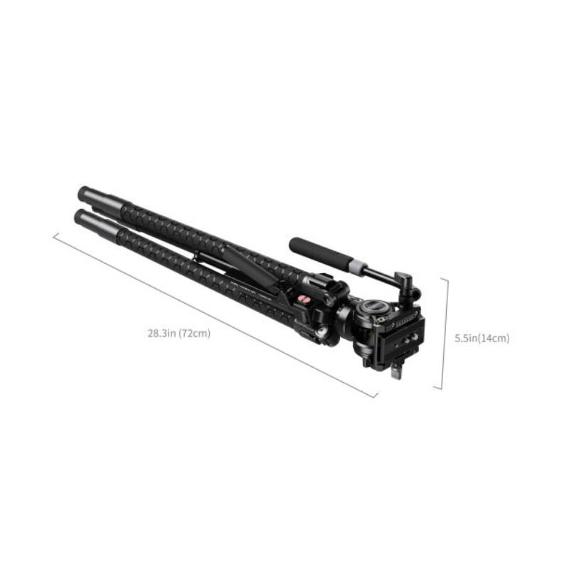 SmallRig - 5305 x Potato Jet TRIBEX SE Hydraulic Trépied - Alu