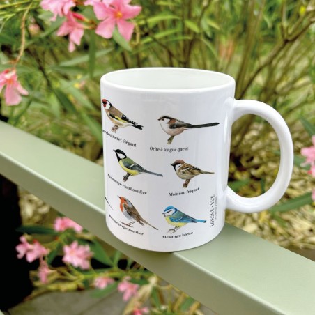 Mug oiseaux des jardins, des haies et des forêts
