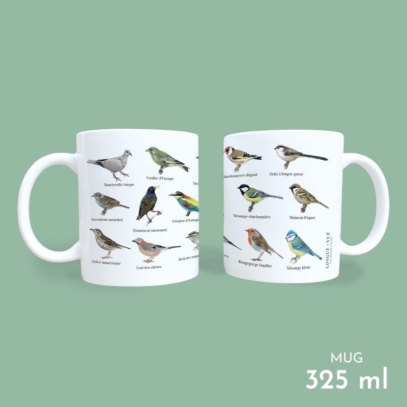 Mug oiseaux des jardins, des haies et des forêts