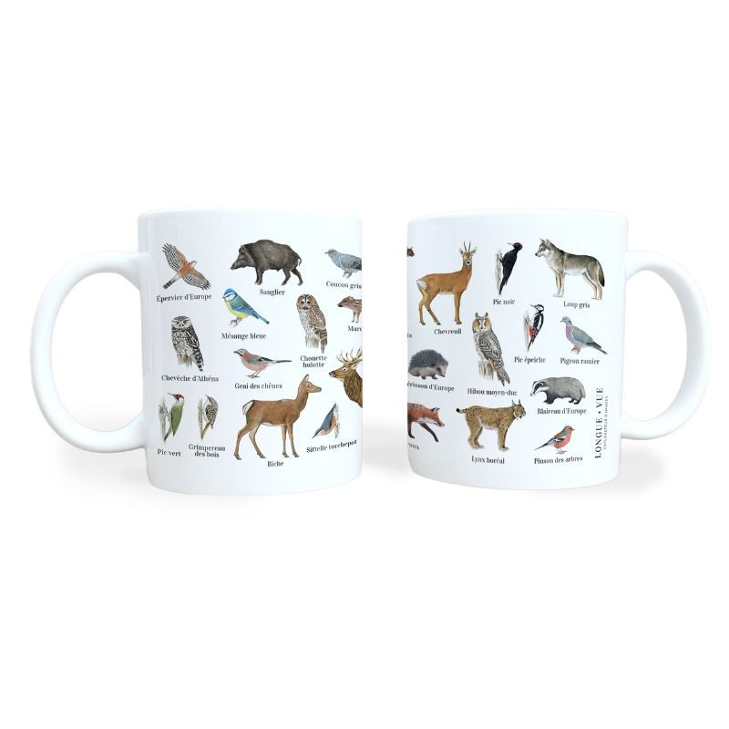 Mug animaux des forêts