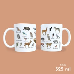 Mug animaux des forêts