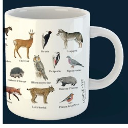 Mug animaux des forêts