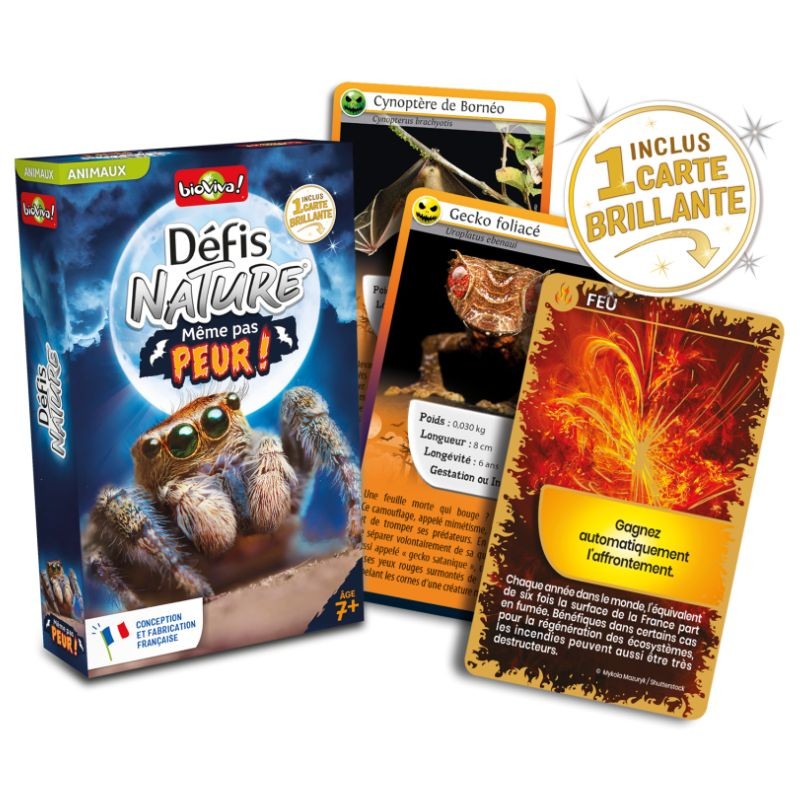 Jeu Défis Nature - Même pas peur ! Bioviva