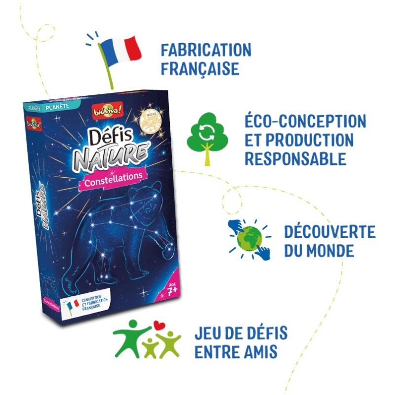 Jeu Défis Nature - Constellations - Bioviva