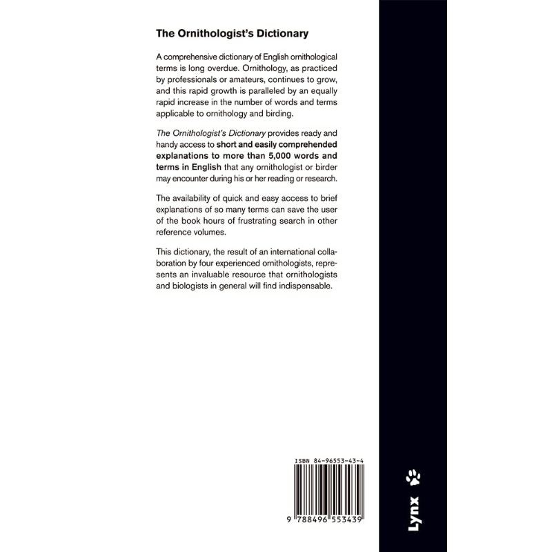 The Ornithologist’s Dictionary