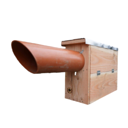 Nichoir pour Chouette chevêche d'Athéna 70mm - Bois