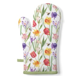 Gant de cuisine "Fleurs au printemps"