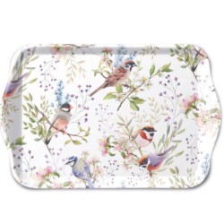 Plateau "Oiseaux printaniers" - Petit modèle