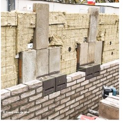 Gîte à chauves-souris à encastrer IB VL 07 - Béton de bois