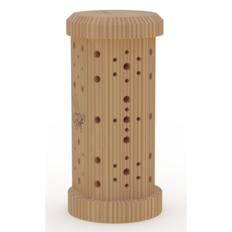 Abri à abeilles solitaires "Happy Bees" – Bois de Mélèze - Europlay