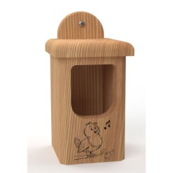 Nichoir "Happy Birds" semi-ouvert bis – Bois - Europlay