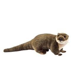 Loutre Couchée - Peluche 25cmL